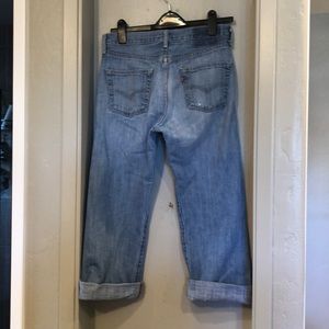 Vintage 501 Levi’s High waisted crop jeans